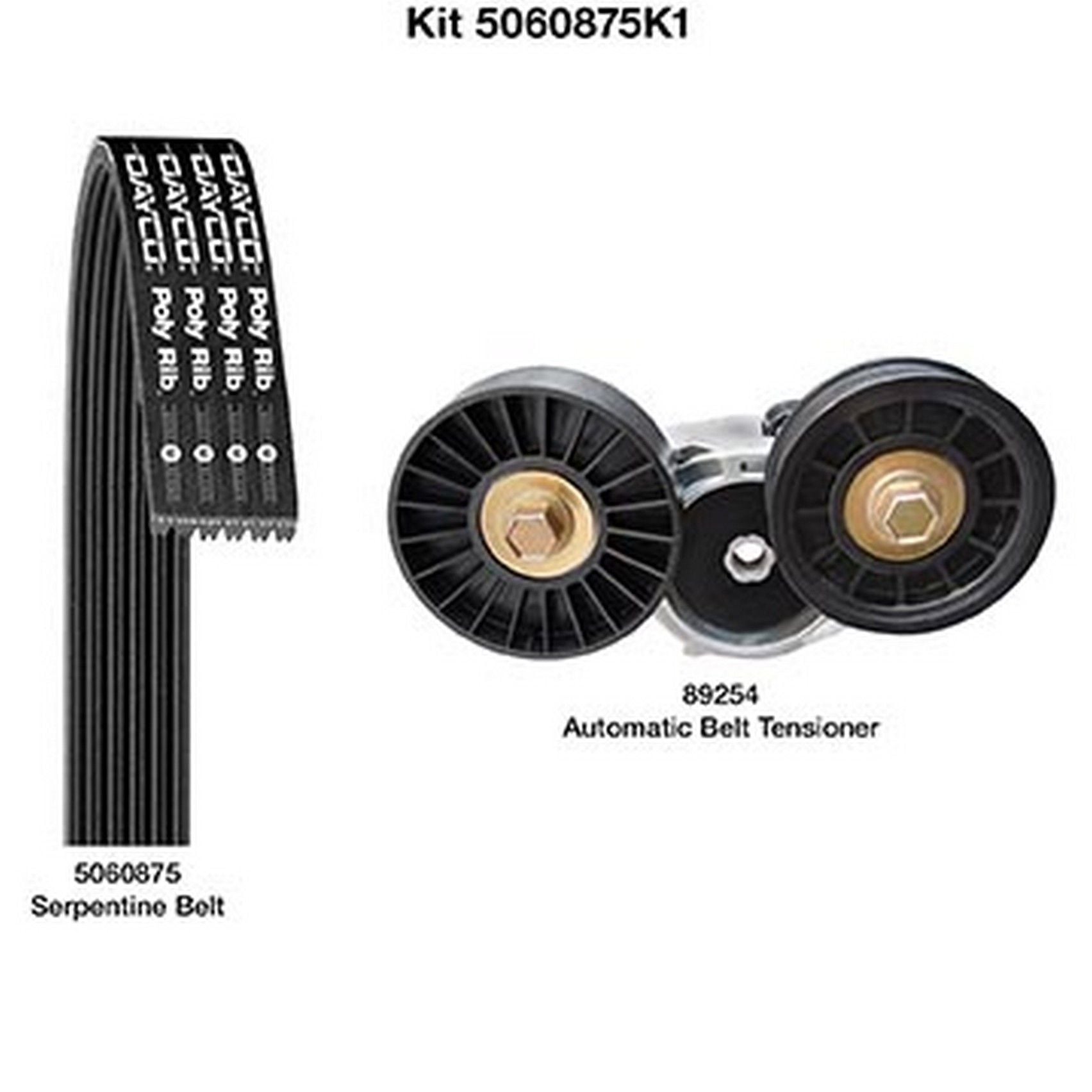 2004, 2003, 2002, 2001 Dodge Durango Serpentine Belt Drive Component Kit