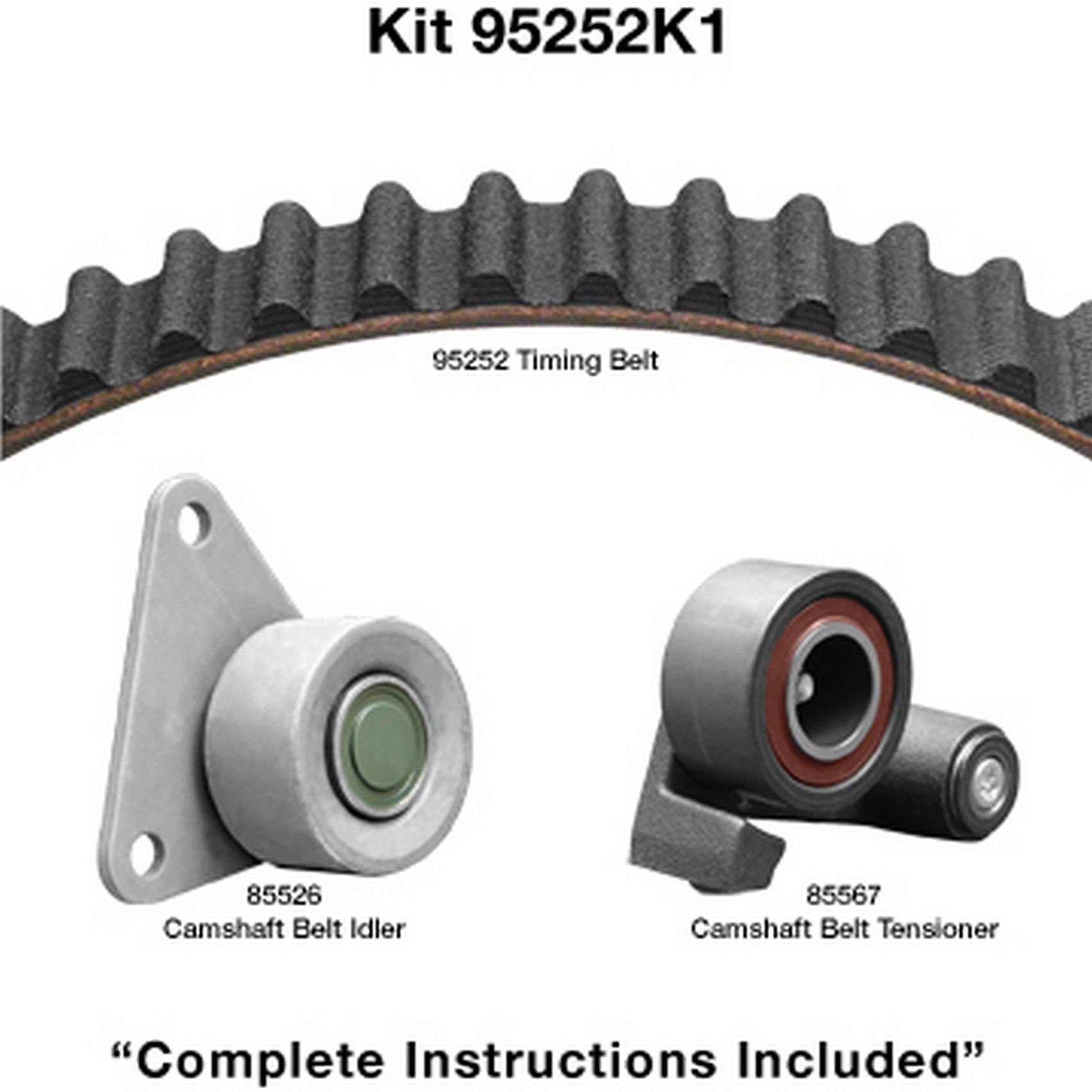 2004, 2003, 2002, 2001, 2000, 1999, 1998 Volvo C70 Engine Timing Belt Kit