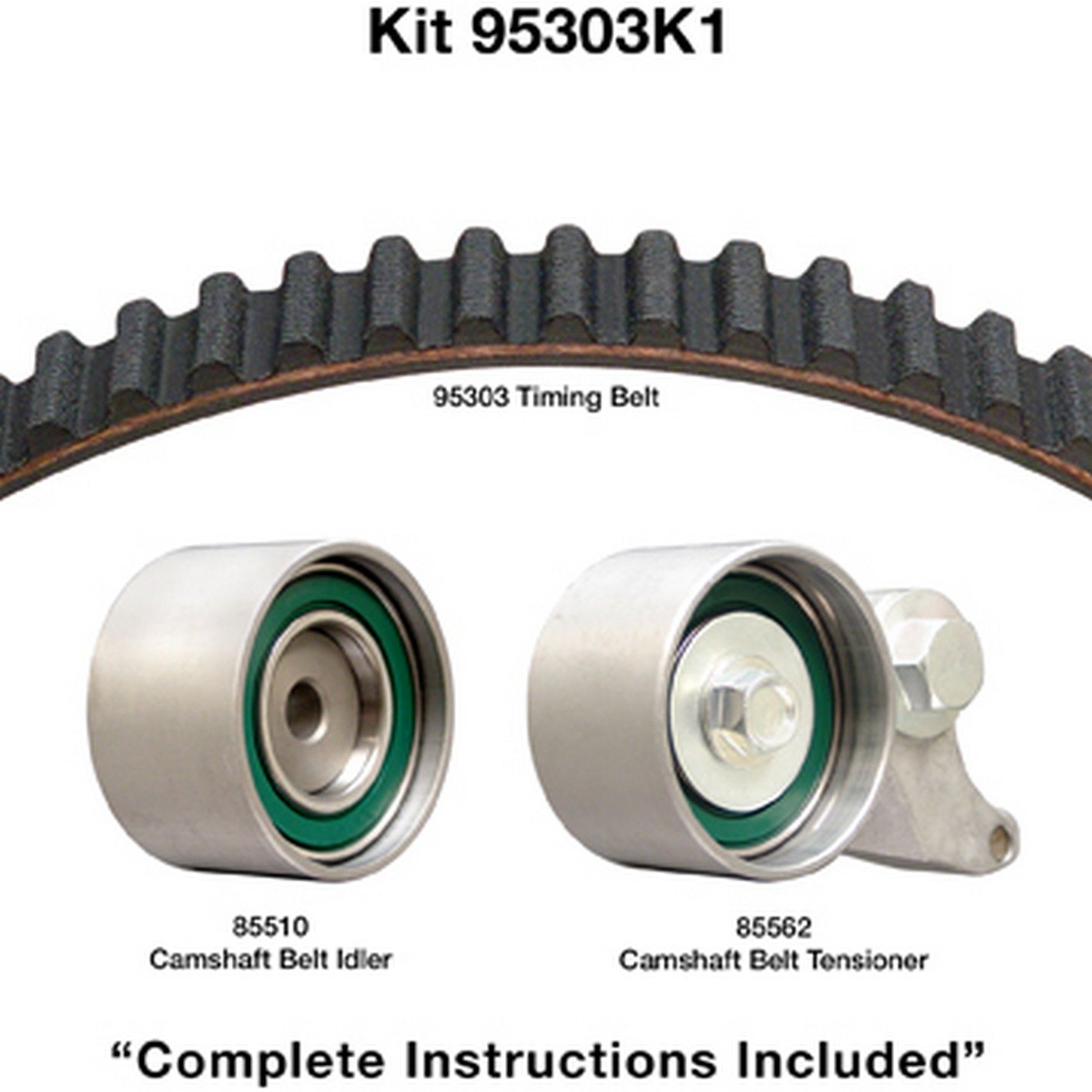 2004, 2003, 2002, 2001, 2000, 1999, 1998 Isuzu Rodeo Engine Timing Belt Kit