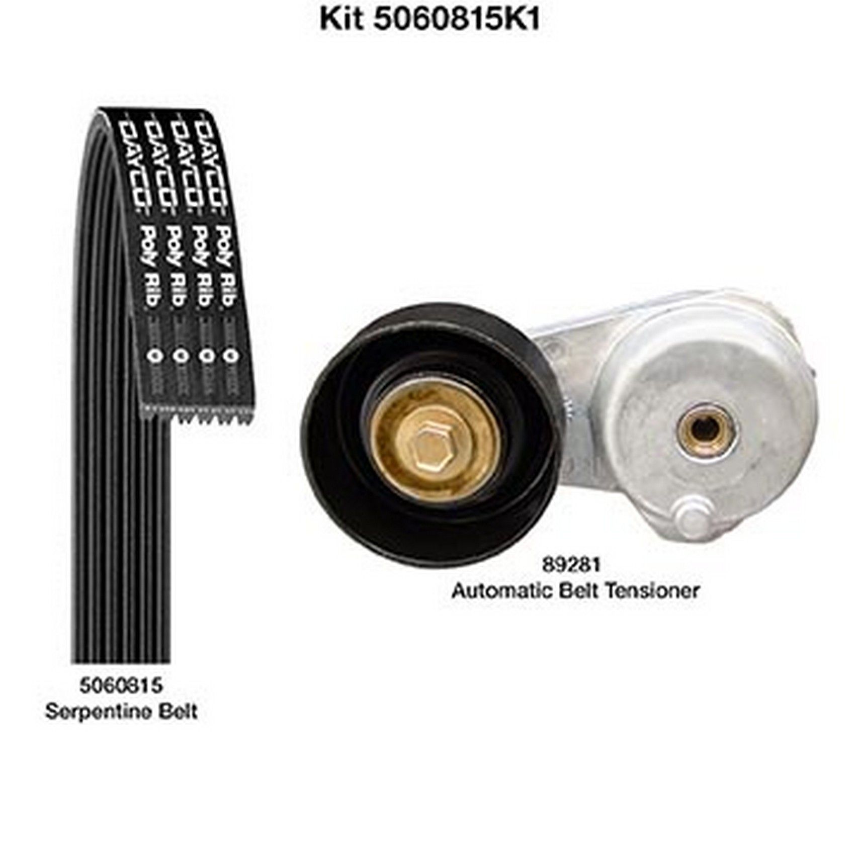 2005, 2004, 2003, 2002, 2001 Mercury Sable Serpentine Belt Drive Component Kit