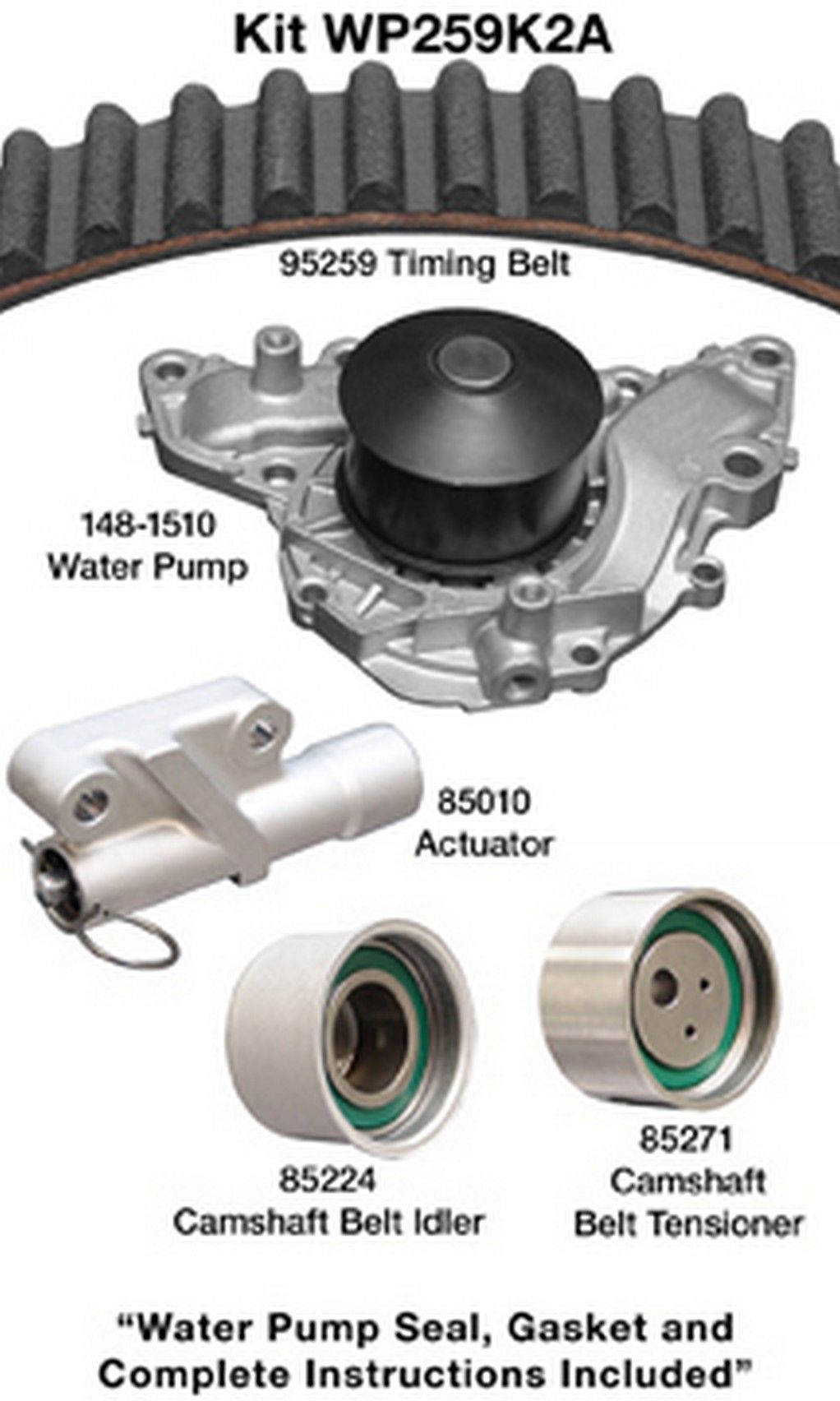 Engine Timing Belt Kit with Water Pump