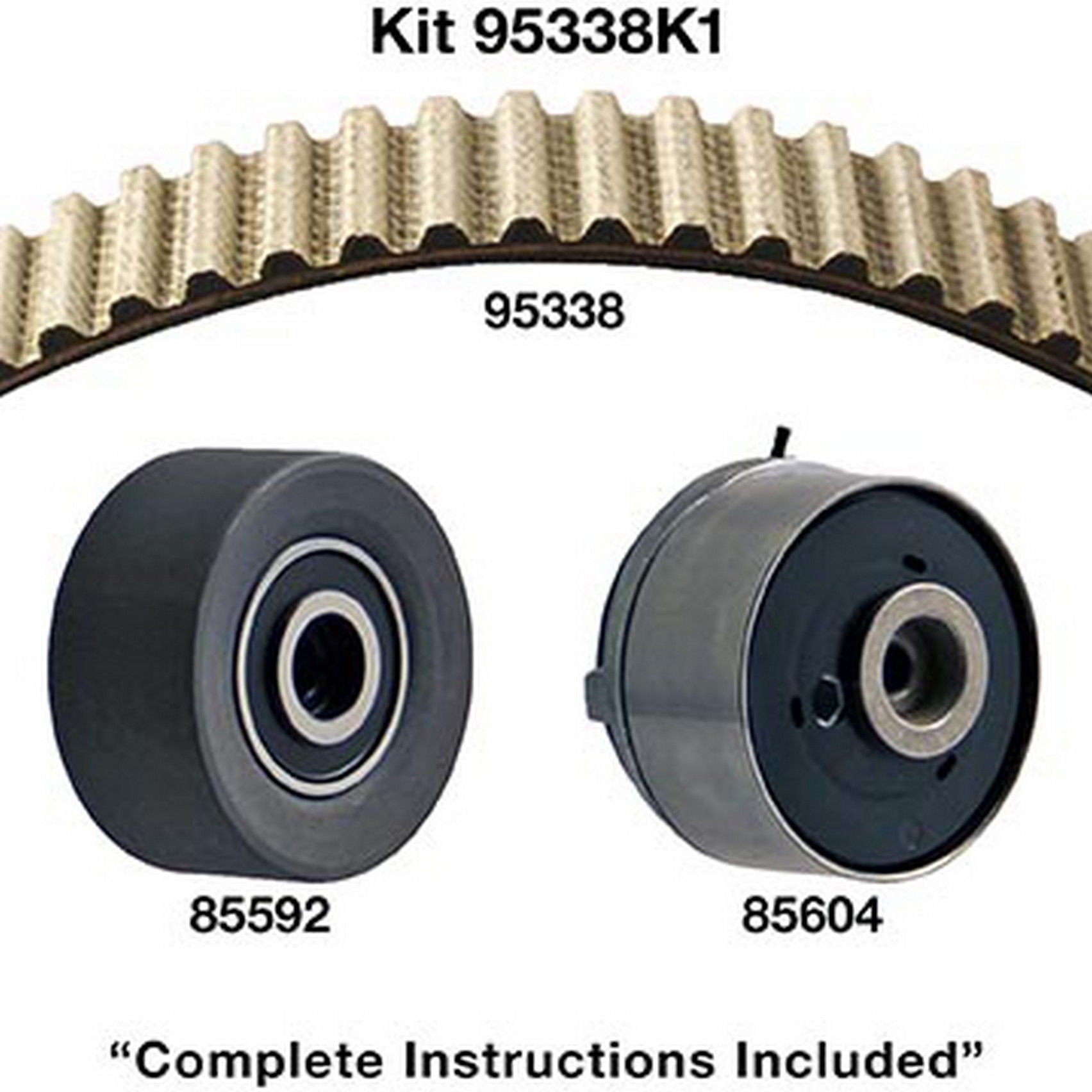 2015, 2014, 2013, 2012, 2011 Chevrolet Cruze Engine Timing Belt Kit