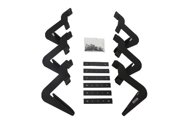 2017 Ford F-550 Super Duty Running Board Mount Kit (Dee Zee)