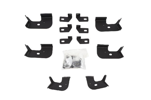 2007-2017 Jeep Wrangler Step Nerf Bar Mount Kit (Dee Zee)