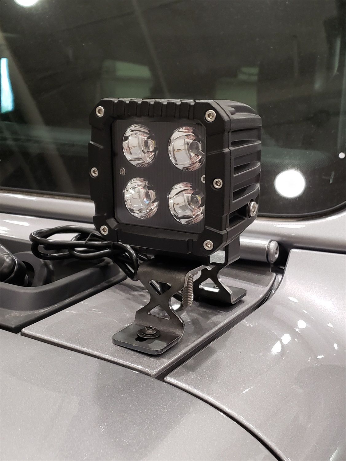 2024, 2023, 2022, 2021, 2020, 2019, 2018 Jeep Wrangler Fog Light Bracket