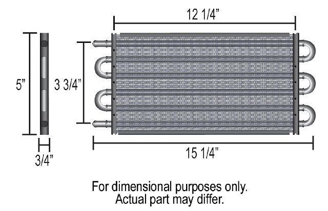 1991-1993 Nissan NX Automatic Transmission Oil Cooler Kit (Derale)