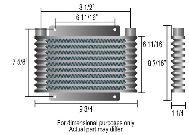 2015-2018 Lincoln Navigator Engine Oil Cooler Kit (Derale)
