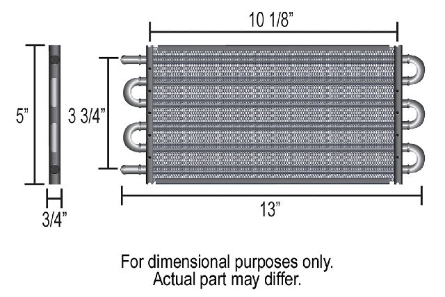 1983-1988 Chrysler New Yorker Automatic Transmission Oil Cooler Kit (Derale)