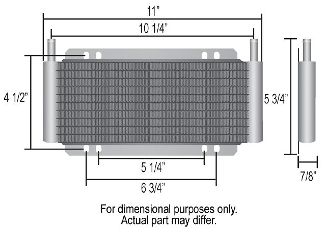 2005-2019 Chevrolet Equinox Automatic Transmission Oil Cooler Kit (Derale)
