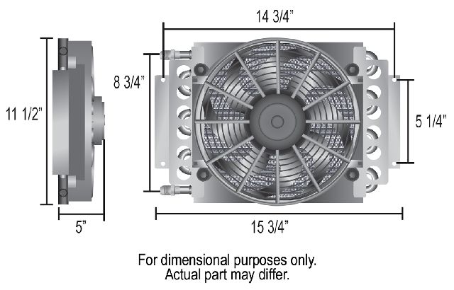1976-1978 Dodge B200 Automatic Transmission Oil Cooler Kit (Derale)