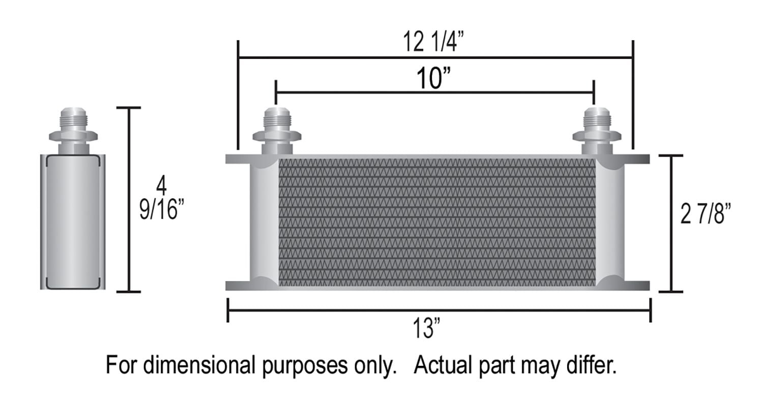2002-2009 American Motors Concord Engine Oil and Automatic Transmission Oil Cooler Derale
