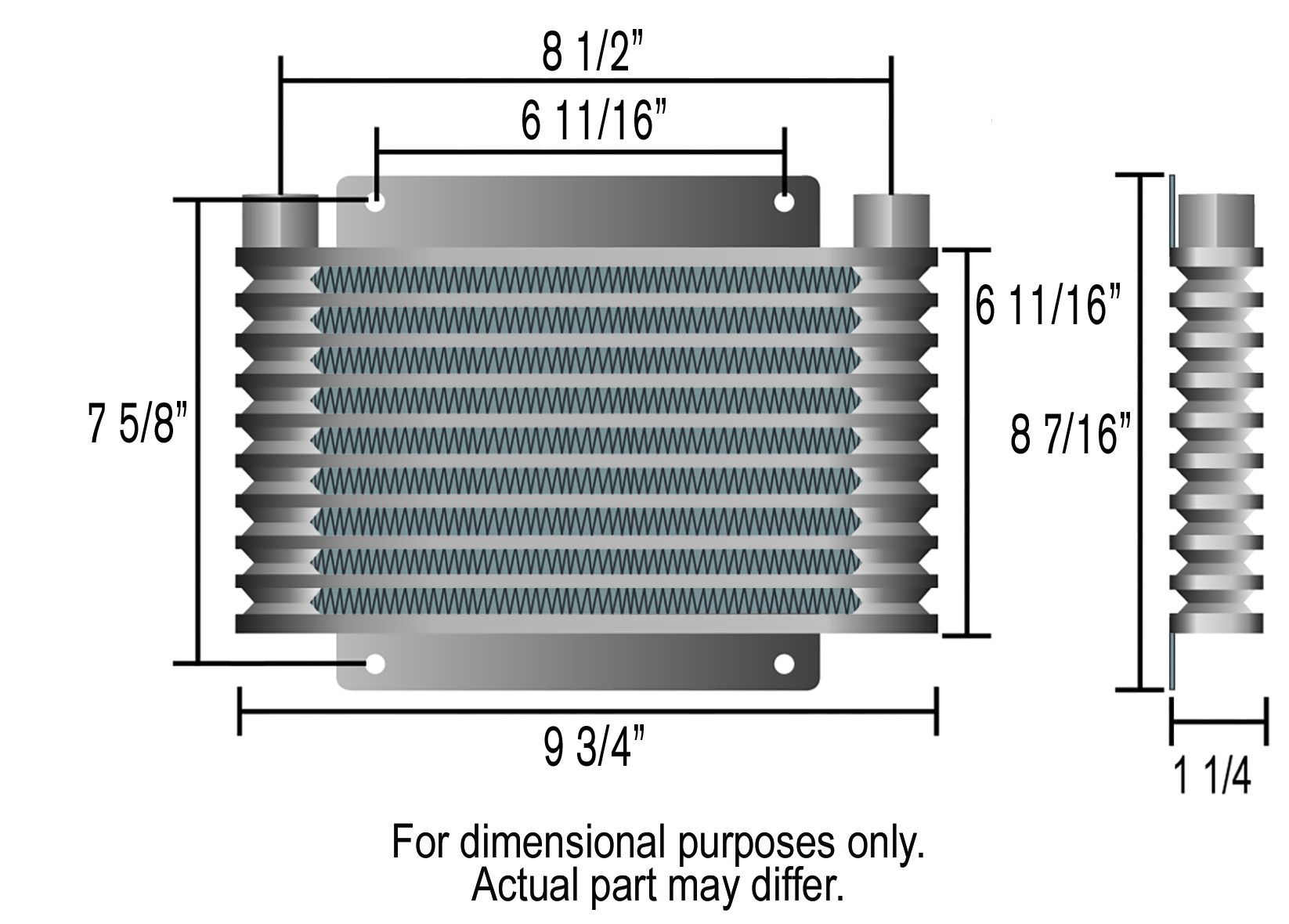 2010, 2009, 2008, 2007, 2006 Jeep Commander Engine Oil Cooler Kit