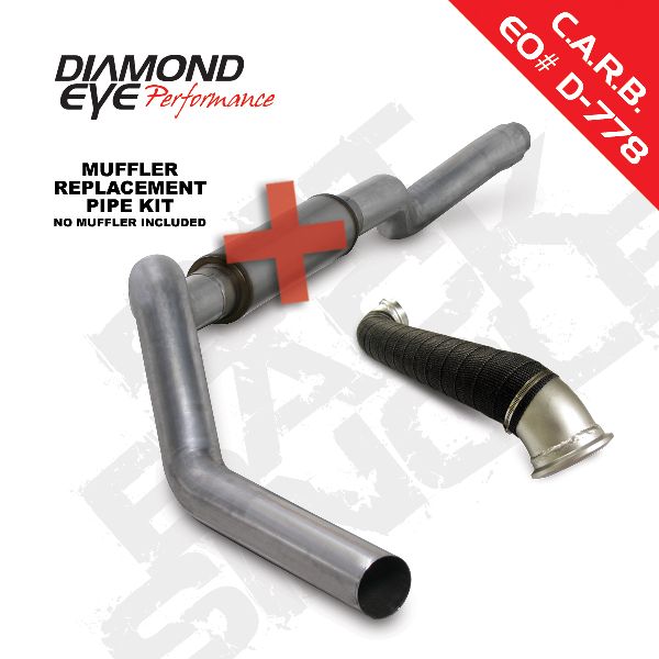 2006 GMC Sierra 3500 Exhaust System Kit (Diamond Eye Performance)