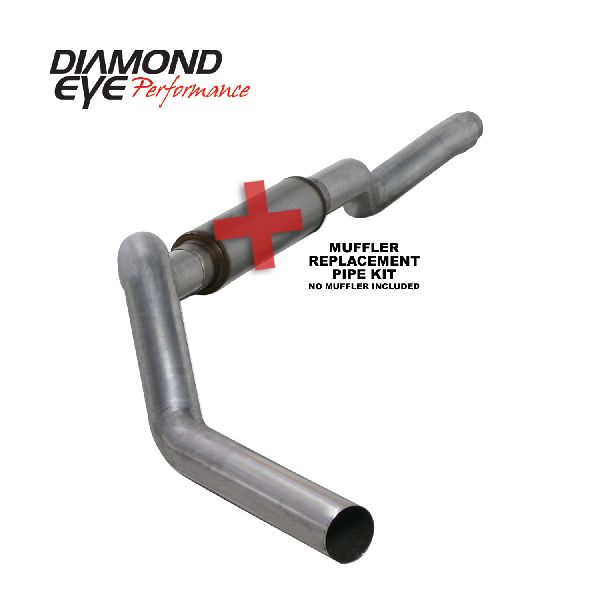 2006 GMC Sierra 3500 Exhaust System Kit (Diamond Eye Performance)