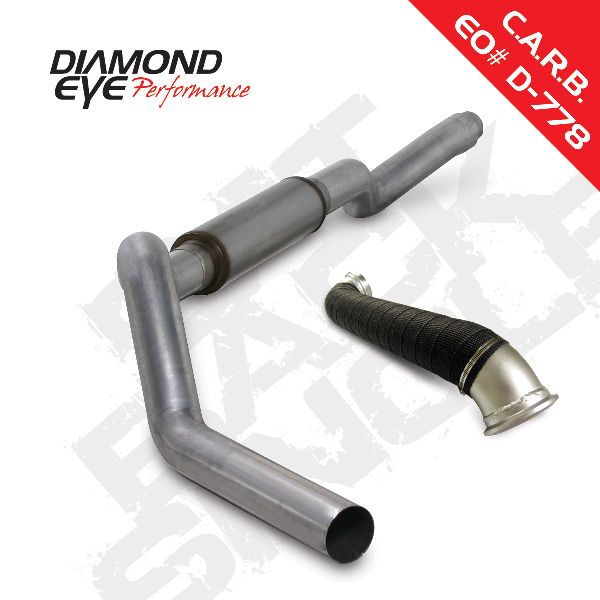 2006 GMC Sierra 3500 Exhaust System Kit (Diamond Eye Performance)