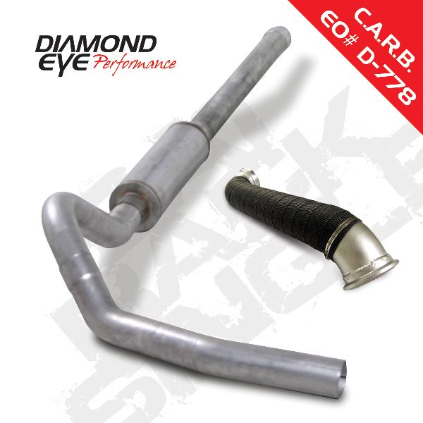 2006 GMC Sierra 3500 Exhaust System Kit (Diamond Eye Performance)
