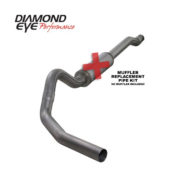 2003-2007 Ford F-250 Super Duty Exhaust System Kit (Diamond Eye Performance)