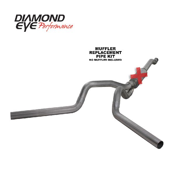 2003-2007 Ford F-250 Super Duty Exhaust System Kit (Diamond Eye Performance)