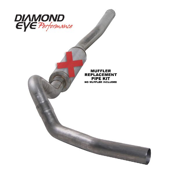 2006 GMC Sierra 3500 Exhaust System Kit (Diamond Eye Performance)