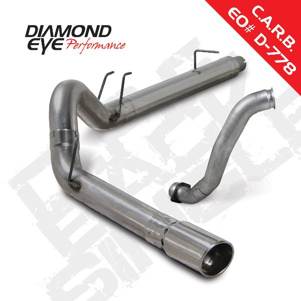 2008-2010 Ford F-250 Super Duty Exhaust System Kit (Diamond Eye Performance)