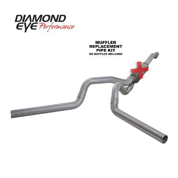 2003-2007 Ford F-250 Super Duty Exhaust System Kit (Diamond Eye Performance)
