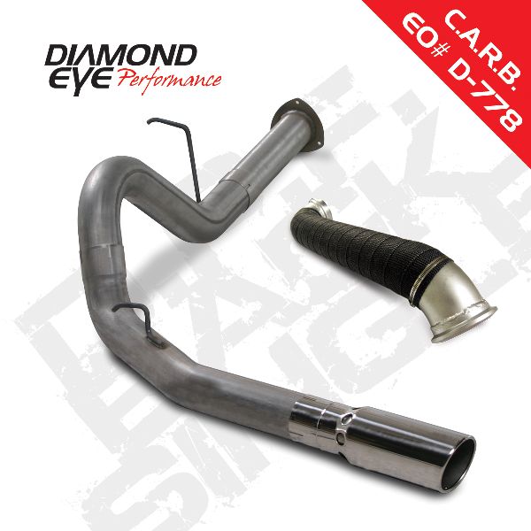 2007-2010 GMC Sierra 2500 HD Exhaust System Kit (Diamond Eye Performance)