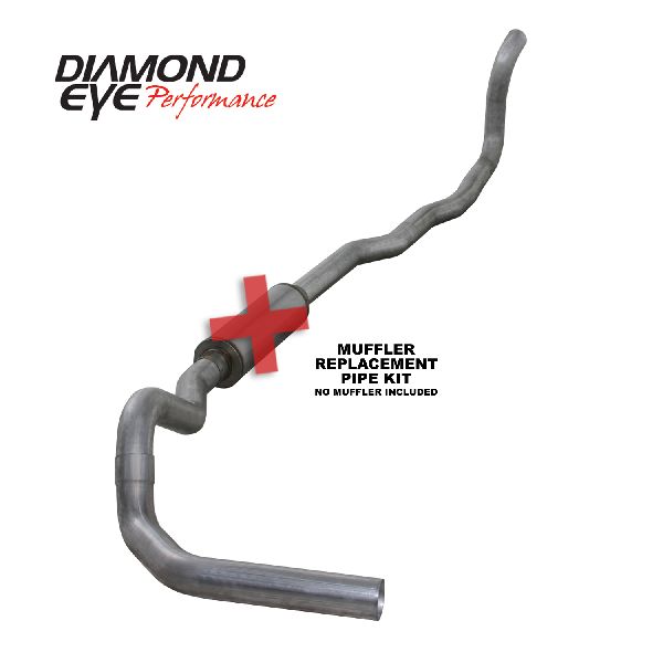 1989-1993 Dodge W250 Exhaust System Kit (Diamond Eye Performance)
