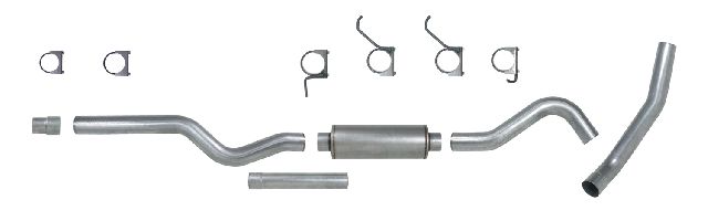 2006 GMC Sierra 3500 Exhaust System Kit (Diamond Eye Performance)