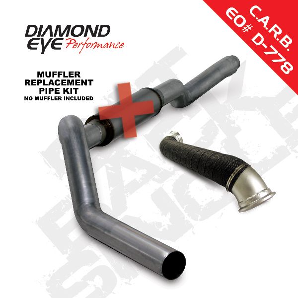 2006 GMC Sierra 3500 Exhaust System Kit (Diamond Eye Performance)