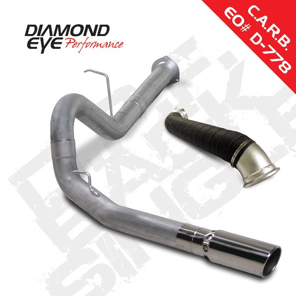 2007-2010 GMC Sierra 2500 HD Exhaust System Kit (Diamond Eye Performance)