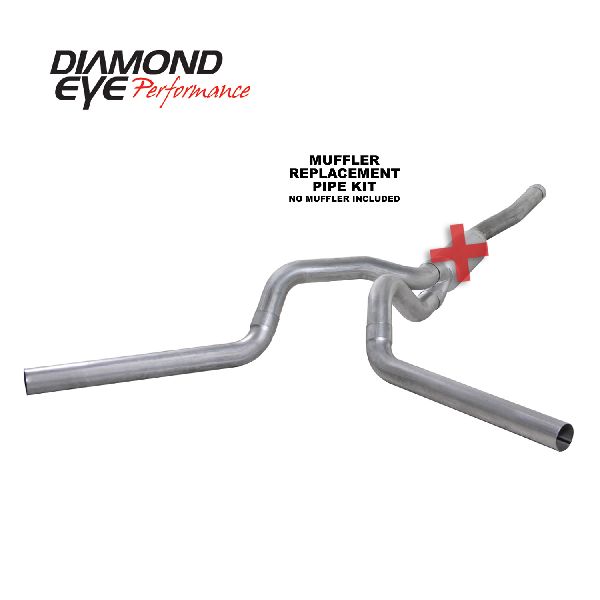 2006 GMC Sierra 3500 Exhaust System Kit (Diamond Eye Performance)