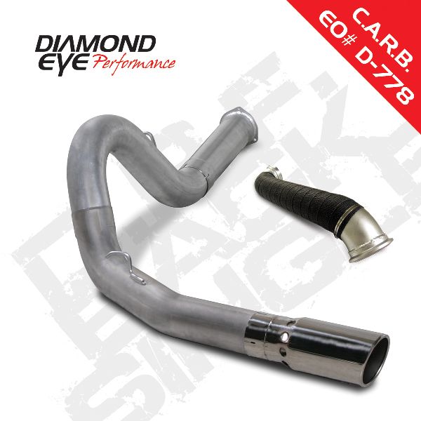2007-2010 GMC Sierra 2500 HD Exhaust System Kit (Diamond Eye Performance)