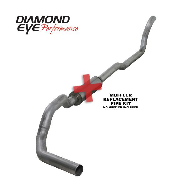 1989-1993 Dodge D350 Exhaust System Kit (Diamond Eye Performance)