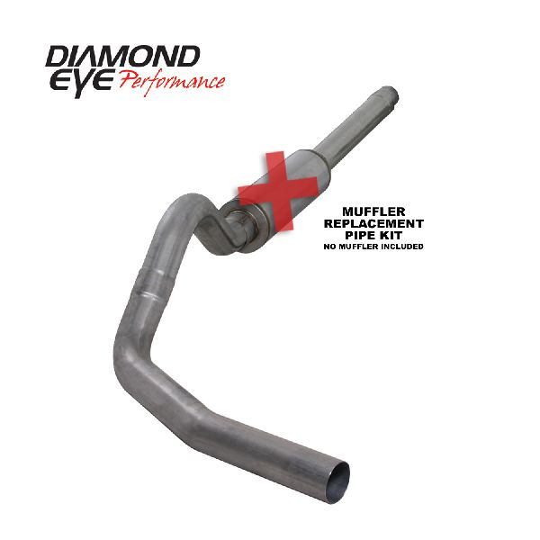 1994-1997 Ford F-350 Exhaust System Kit (Diamond Eye Performance)