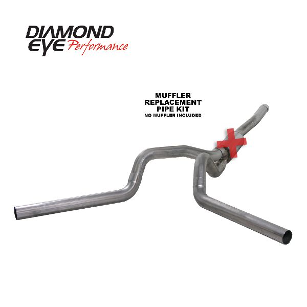 2006 GMC Sierra 3500 Exhaust System Kit (Diamond Eye Performance)