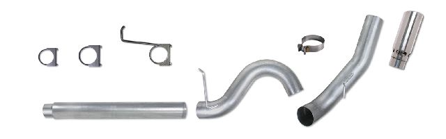 2011-2012 GMC Sierra 2500 HD Exhaust System Kit (Diamond Eye Performance)
