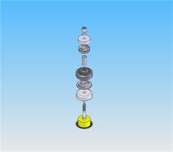2007-2013 BMW 335i Suspension Shock Absorber Mount - Rear Upper (Dinan)
