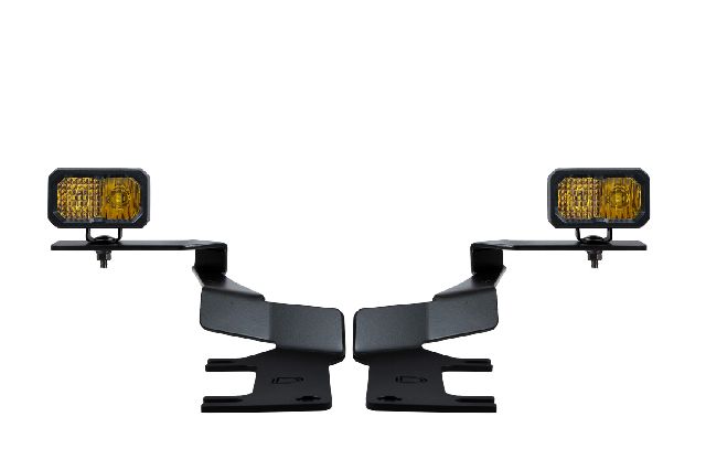 2017-2022 Ford F-550 Super Duty Light Bar Mounting Kit (Diode Dynamics)