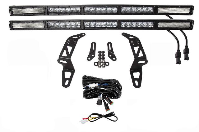 2018-2024 Jeep Wrangler Light Bar Mounting Kit (Diode Dynamics)