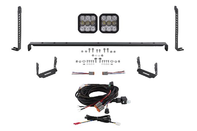 2014-2024 Toyota 4Runner Light Bar Mounting Kit (Diode Dynamics)