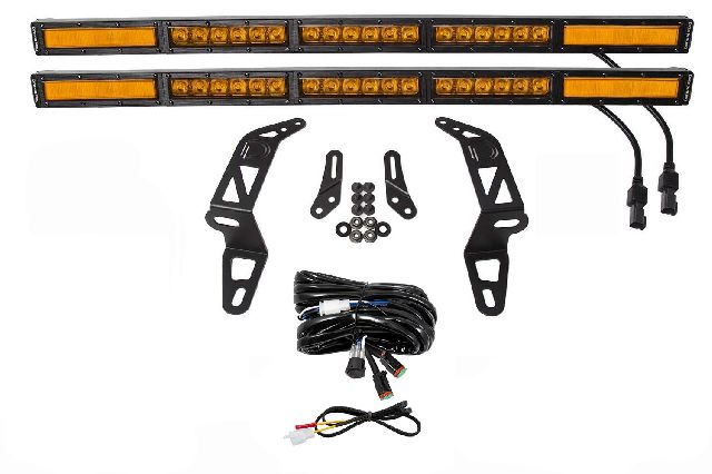 2018-2024 Jeep Wrangler Light Bar Mounting Kit (Diode Dynamics)