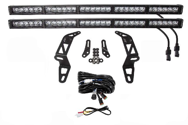 2018-2024 Jeep Wrangler Light Bar Mounting Kit (Diode Dynamics)