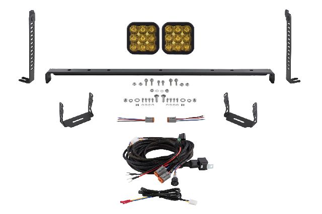 2014-2024 Toyota 4Runner Light Bar Mounting Kit (Diode Dynamics)