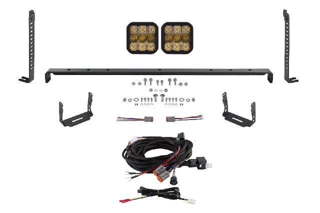 2014-2024 Toyota 4Runner Light Bar Mounting Kit (Diode Dynamics)