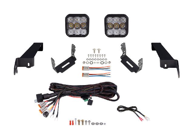 2018-2024 Jeep Wrangler Light Bar Mounting Kit (Diode Dynamics)