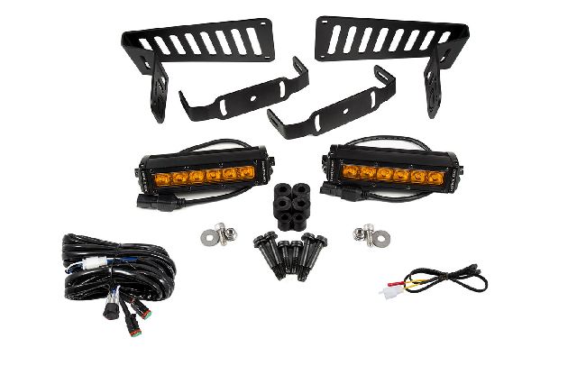 2018-2023 Jeep Wrangler Light Bar Mounting Kit (Diode Dynamics)