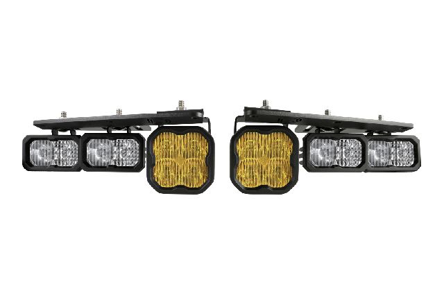2021-2024 Ford Bronco Light Bar Mounting Kit (Diode Dynamics)