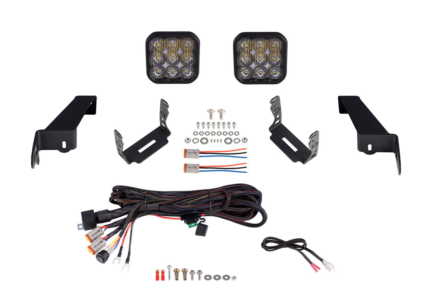 2024, 2023, 2022, 2021, 2020 Jeep Gladiator Light Bar Mounting Kit