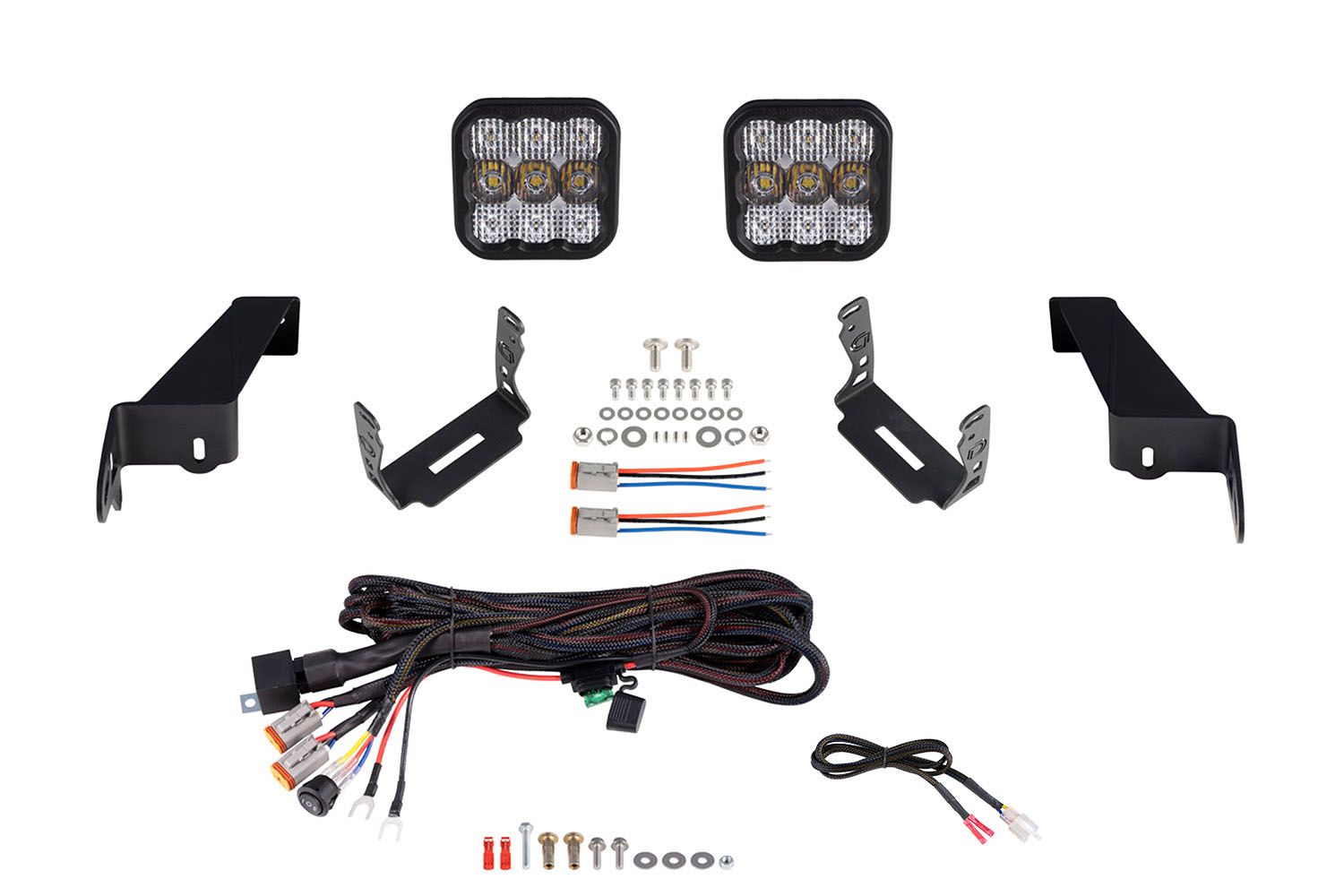 2024, 2023, 2022, 2021, 2020 Jeep Gladiator Light Bar Mounting Kit