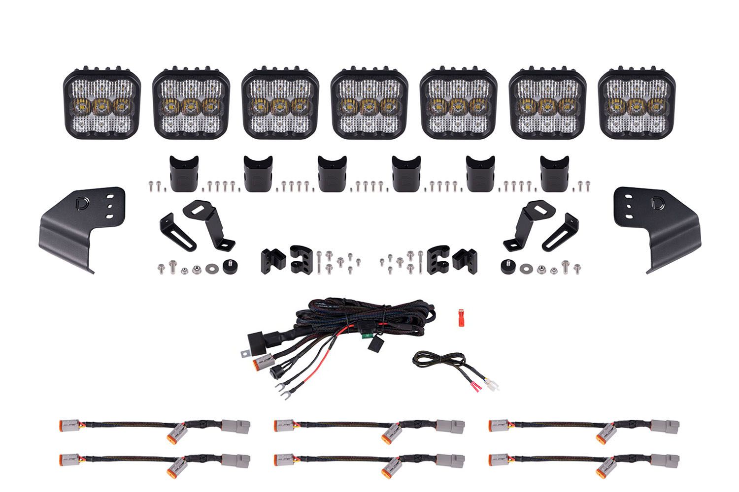 2024, 2023, 2022, 2021 Ford Bronco Light Bar Mounting Kit